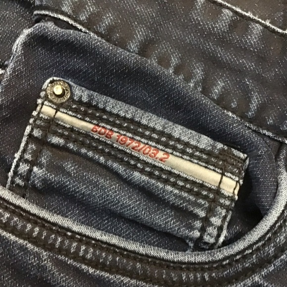 BUFFALO men dark blue jeans size 28 - Picture 5 of 12